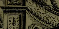 An illustration from Vaticinia, sive, Prophetiae Abbatis Ioachimi, [and] Anselmi Episcopi Marsicani; cum imaginibus aere incisis, correctione, et pulcritudine, plurium manuscriptorum exemplari ope, et variar imagin tabulis, et delineationibù, aliis antehac impressis longè praestantiora; quibus Rota, et Oraculum Turcicum maxime considerationis adiecta sunt; una cum praefatione et adnotationibus Paschalini Regiselmi (1600)