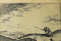 An illustration from Vccelliera, overo, Discorso della natvra, e proprieta di diversi vccelli : e in particolare di qve'che cantano : con il modo di prendergli, conoscergli, alleuargli, e mantenergli : e con le figure cauate dal vero, e diligentemente intagliate in rame dal Tempesta, e dal Villamena (1622)