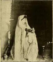 An illustration from The veil lifted. Modern developments of spirit photography. With twelve illustrations (1894)