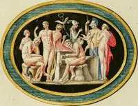 Picture 9 of 40 from Veneres uti observantur in gemmis antiquis (1771), leaf 38