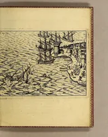An illustration from Vera historia, admirandae cuiusdam nauigationis, quam Huldericus Schmidel, Straubingensis, ab anno 1534. usque ad annum 1554. in Americam vel nouum mundum, iuxta Brasiliam & Rio della Plata, confecit. : Quid per hosce annos 19. sustinuerit, quam varias & quam mirandas regiones ac homines viderit. Ab ipso Schmidelio Germanice, descripta: nunc vero, emandatis & correctis vrbium, regionum & fluminum nominibus, adiecta etiam tabula geographica, figuris, & alijs notationibus quibusdam, in hac forma reducta (1599)