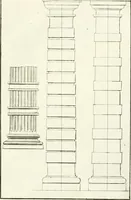 An illustration from Verhandeling over de bouwkunde : met de noodige aanmerkingen en waarneemingen (1781)