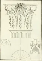 An illustration from Verhandeling over de bouwkunde : met de noodige aanmerkingen en waarneemingen (1781)