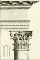 An illustration from Verhandeling over de bouwkunde : met de noodige aanmerkingen en waarneemingen (1781)