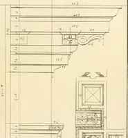 An illustration from Verhandeling over de bouwkunde : met de noodige aanmerkingen en waarneemingen (1781)