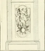 An illustration from Verhandeling over de bouwkunde : met de noodige aanmerkingen en waarneemingen (1781)