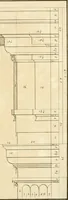 An illustration from Verhandeling over de bouwkunde : met de noodige aanmerkingen en waarneemingen (1781)