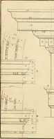 An illustration from Verhandeling over de bouwkunde : met de noodige aanmerkingen en waarneemingen (1781)