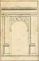 An illustration from Verhandeling over de bouwkunde : met de noodige aanmerkingen en waarneemingen (1781)