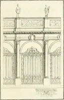 An illustration from Verhandeling over de bouwkunde : met de noodige aanmerkingen en waarneemingen (1781)