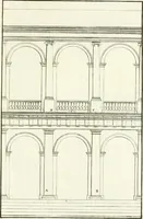 An illustration from Verhandeling over de bouwkunde : met de noodige aanmerkingen en waarneemingen (1781)