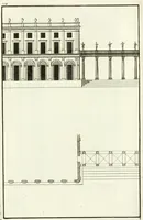 An illustration from Verhandeling over de bouwkunde : met de noodige aanmerkingen en waarneemingen (1781)