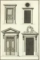 An illustration from Verhandeling over de bouwkunde : met de noodige aanmerkingen en waarneemingen (1781)