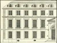 An illustration from Verhandeling over de bouwkunde : met de noodige aanmerkingen en waarneemingen (1781)