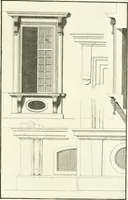 An illustration from Verhandeling over de bouwkunde : met de noodige aanmerkingen en waarneemingen (1781)