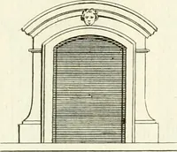 An illustration from Verhandeling over de bouwkunde : met de noodige aanmerkingen en waarneemingen (1781)