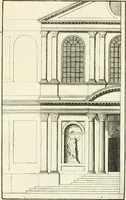 An illustration from Verhandeling over de bouwkunde : met de noodige aanmerkingen en waarneemingen (1781)