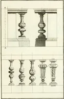An illustration from Verhandeling over de bouwkunde : met de noodige aanmerkingen en waarneemingen (1781)