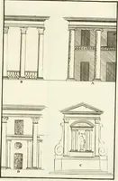 An illustration from Verhandeling over de bouwkunde : met de noodige aanmerkingen en waarneemingen (1781)