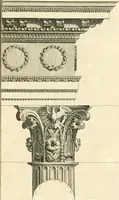 An illustration from Verhandeling over de bouwkunde : met de noodige aanmerkingen en waarneemingen (1781)