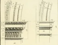An illustration from Verhandeling over de bouwkunde : met de noodige aanmerkingen en waarneemingen (1781)