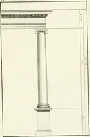 An illustration from Verhandeling over de bouwkunde : met de noodige aanmerkingen en waarneemingen (1781)