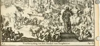 An illustration from Verhandeling van de oude orakelen der heydenen (1687)