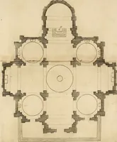 An illustration from Veridico racconto dell' origine, progressi e miracoli della Madonna di Reggio : con la descrittione d'alcune solennità, e del tempio : dichiarandosi le di lui pitture e sculture, e nominandosi gl' autori di quelle (1666)