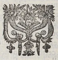 An illustration from Veritable relation de tout ce qui s'est fait et passé au voyage que Monsieur de Bretigny fit à l'Amerique Occidentale. : Auec vne description des mœurs, & des prouinces de tous les sauuages de cette grande partie du Cap de Nord: vn dictionnaire del a langue, & vn aduis tres-necessaire à tous ceux qui veulent habiter ou faire habiter ce païs-là, ou qui desirent d'y establir des colonies. (1654)