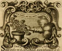 Picture 16 of 18 from Ver, oir, oler, gustar, tocar : empresas que enseñan y persuaden su buen uso, en lo politico y en lo moral (1687), leaf 319