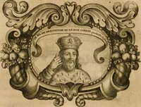 An illustration from Ver, oir, oler, gustar, tocar : empresas que enseñan y persuaden su buen uso, en lo politico y en lo moral (1687)