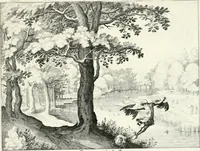 Picture 6 of 13 from Verscheyden playsante lantschappen met sinnebeelden verciert (1650), leaf 12