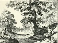 Picture 9 of 13 from Verscheyden playsante lantschappen met sinnebeelden verciert (1650), leaf 18