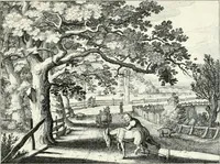 Picture 12 of 13 from Verscheyden playsante lantschappen met sinnebeelden verciert (1650), leaf 24