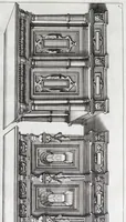 Picture 4 of 30 from Verscheyden schrynwerck, als portalen, kleerkassen, buffetten, ledikanten, tafels, kisten, stoelen, bancken, schabellen, hantdoex-rollen, glasborden en veel andre soorten van wercken (1630), leaf 17