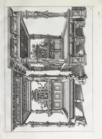 Picture 5 of 30 from Verscheyden schrynwerck, als portalen, kleerkassen, buffetten, ledikanten, tafels, kisten, stoelen, bancken, schabellen, hantdoex-rollen, glasborden en veel andre soorten van wercken (1630), leaf 19