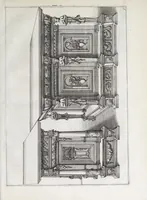Picture 19 of 30 from Verscheyden schrynwerck, als portalen, kleerkassen, buffetten, ledikanten, tafels, kisten, stoelen, bancken, schabellen, hantdoex-rollen, glasborden en veel andre soorten van wercken (1630), leaf 57