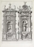 Picture 27 of 30 from Verscheyden schrynwerck, als portalen, kleerkassen, buffetten, ledikanten, tafels, kisten, stoelen, bancken, schabellen, hantdoex-rollen, glasborden en veel andre soorten van wercken (1630), leaf 77