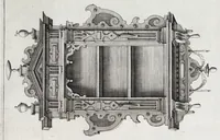 Picture 29 of 30 from Verscheyden schrynwerck, als portalen, kleerkassen, buffetten, ledikanten, tafels, kisten, stoelen, bancken, schabellen, hantdoex-rollen, glasborden en veel andre soorten van wercken (1630), leaf 83