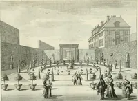 Picture 18 of 35 from Verscheyde schoone en vermaakelyke gezigten in de hofstede van Clingendaal gelegen by 's Gravenhage : naa t'leven getekent en in t'kooper gebrugt (1679), leaf 32