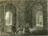 An illustration from Verscheyde schoone en vermaakelyke gezigten in de hofstede van Clingendaal gelegen by 's Gravenhage : naa t'leven getekent en in t'kooper gebrugt (1679)