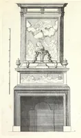 Picture 10 of 21 from Verschyde schoorsteen mantels nieulykx geinventeert door Mr. Bullet etc., architect du roy, leaf 21