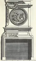 An illustration from Verschyde schoorsteen mantels nieulykx geinventeert door Mr. Bullet etc., architect du roy