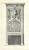 An illustration from Verschyde schoorsteen mantels nieulykx geinventeert door Mr. Bullet etc., architect du roy