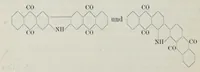 An illustration from Versuche zur Einfürung mehrerer Phtalsäurereste in aromatische Verbindungen und zur Darstellung neuer Küpenfarbstoffe der Anthracenreihe : Anhang - über die Reduktion der o-benzoylbenzoesäure, von der Technischen Hochschule "Fridericiana" zu Karlsruhe genehmigte Dissertation zur erlangung der Würde eines Doktor-Ingenieurs (1908)