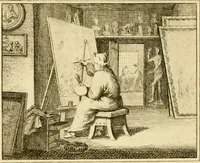 An illustration from Vervolg der leerzaame zinnebeelden ; Spiegel der boetvaardigheid en genade ; en eenige Stichtelyke gezangen (1758)