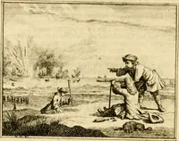 An illustration from Vervolg der leerzaame zinnebeelden ; Spiegel der boetvaardigheid en genade ; en eenige Stichtelyke gezangen (1758)