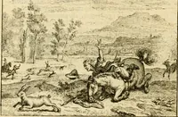 An illustration from Vervolg der leerzaame zinnebeelden ; Spiegel der boetvaardigheid en genade ; en eenige Stichtelyke gezangen (1758)