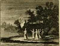 An illustration from Vervolg der leerzaame zinnebeelden ; Spiegel der boetvaardigheid en genade ; en eenige Stichtelyke gezangen (1758)
