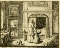 An illustration from Vervolg der leerzaame zinnebeelden ; Spiegel der boetvaardigheid en genade ; en eenige Stichtelyke gezangen (1758)